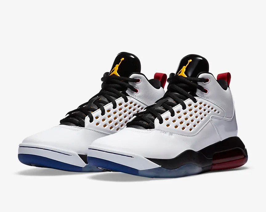 Air Jordan Maxin 200 White Black Red 
