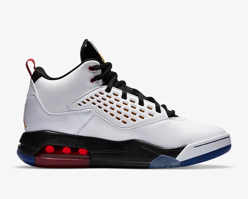 Air Jordan Maxin 200 White Black Red 