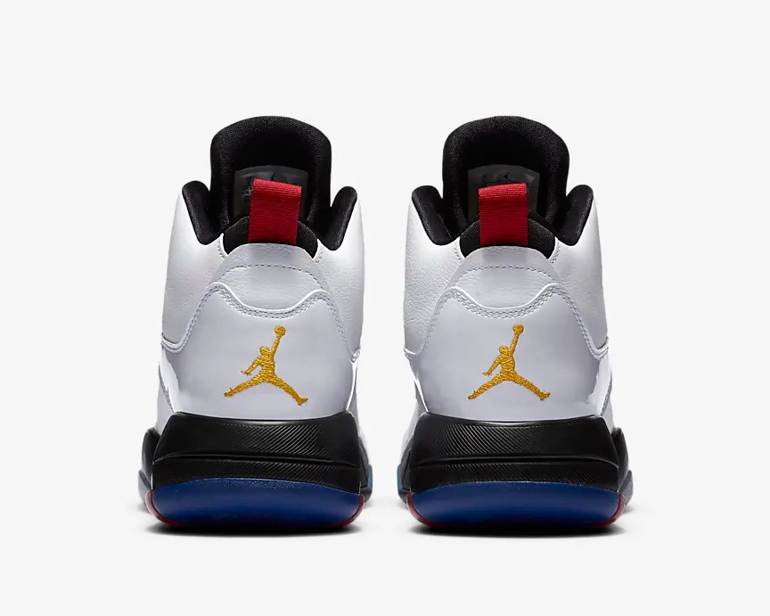 Air Jordan Maxin 200 White Black Red 