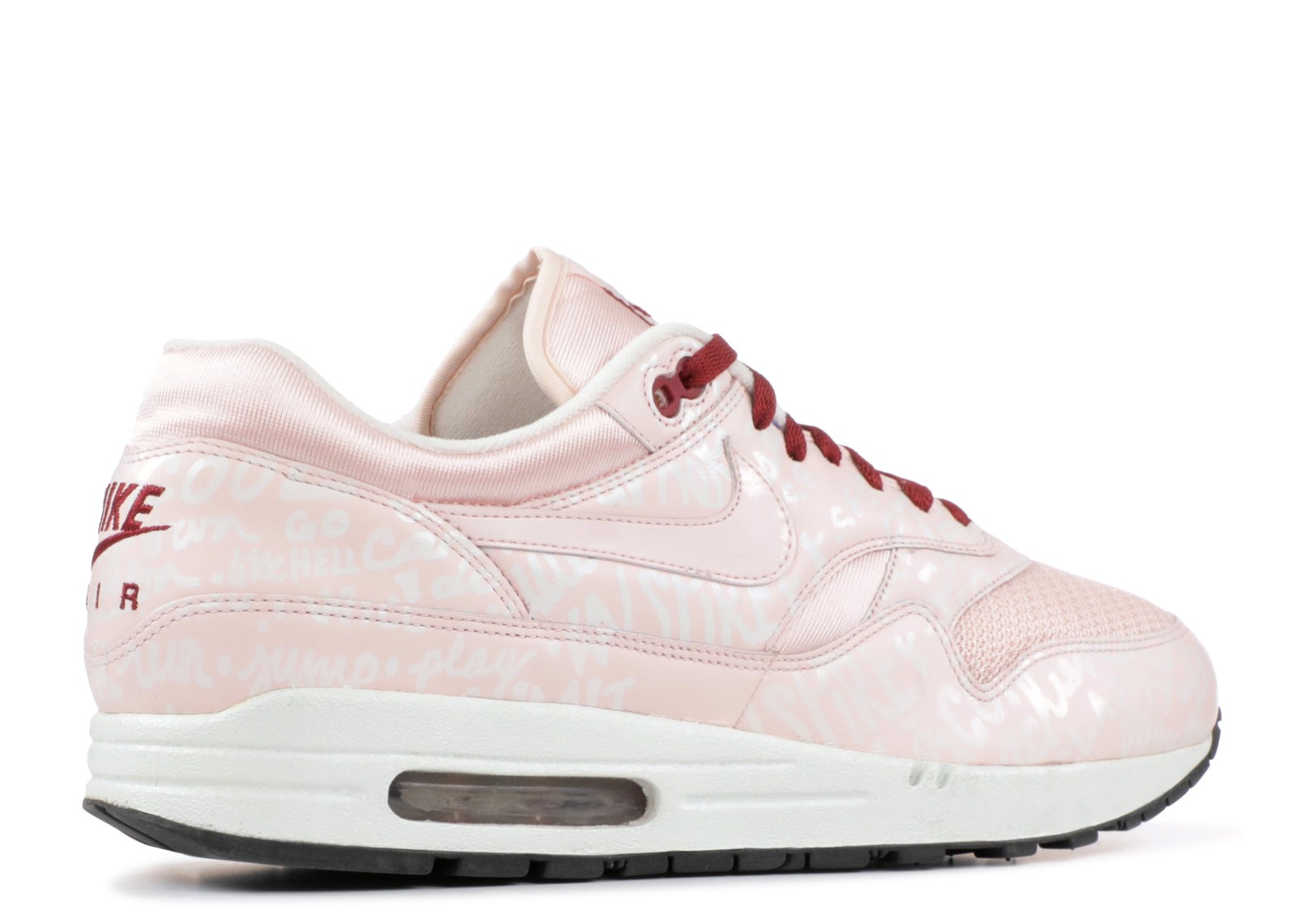 Air Max 1 Powerwall Pink White Aluminum 314199-661 - StclaircomoShops
