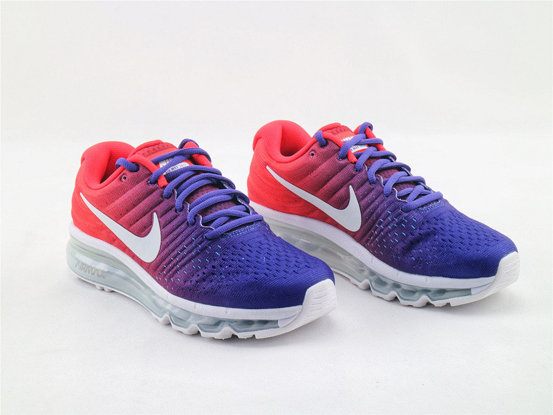 TransparenciaShops - 991 - Nike Air Max 2017 ID Blue Red White Prevalent  Shoes 918092 - nike mercurial veloce 3 neon green color blue