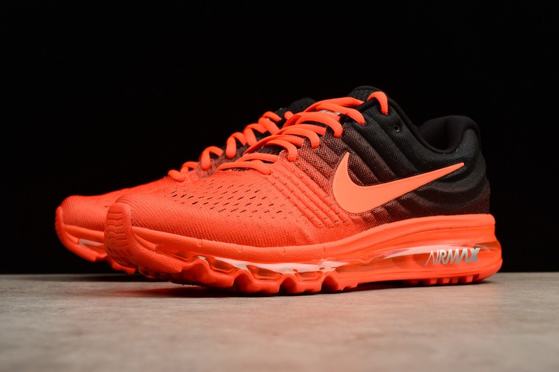 Orange and black air max 2017 top