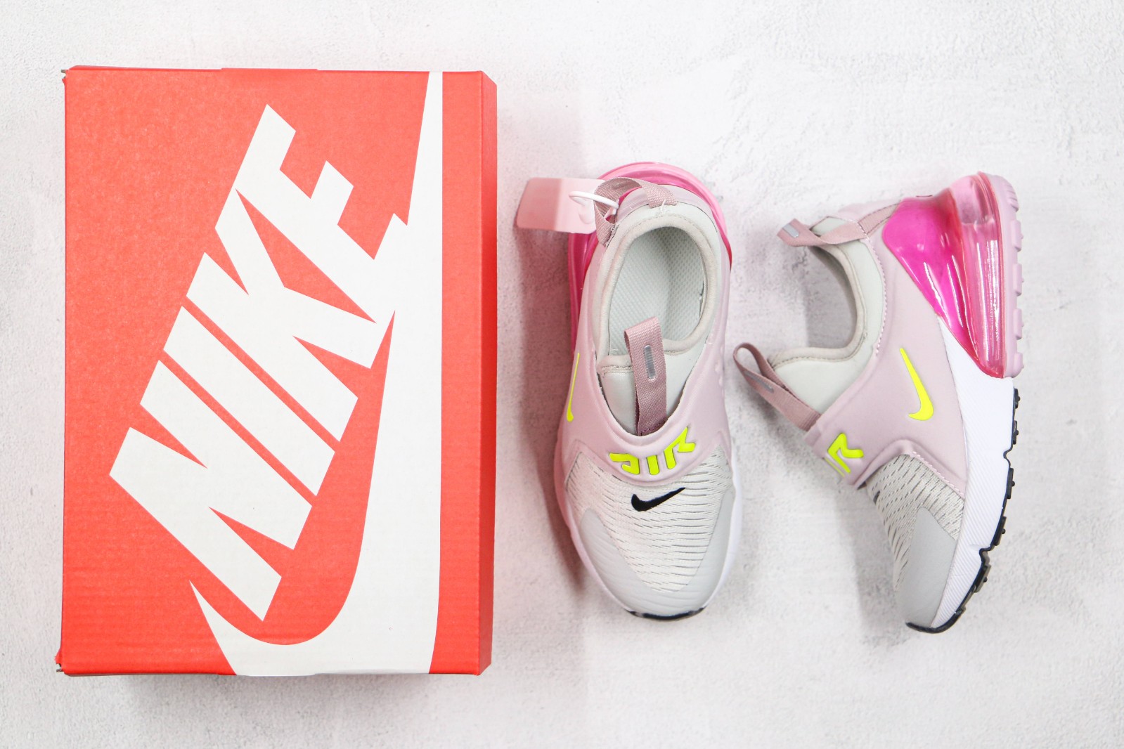 2020 Nike Air Max 270 Extreme Photon Dust Cream Fushcia Light Purple CI1107 GaleriahitShops 003 Air Max 270 Nike WMNS Air Vortex VNTG Gradient Pack