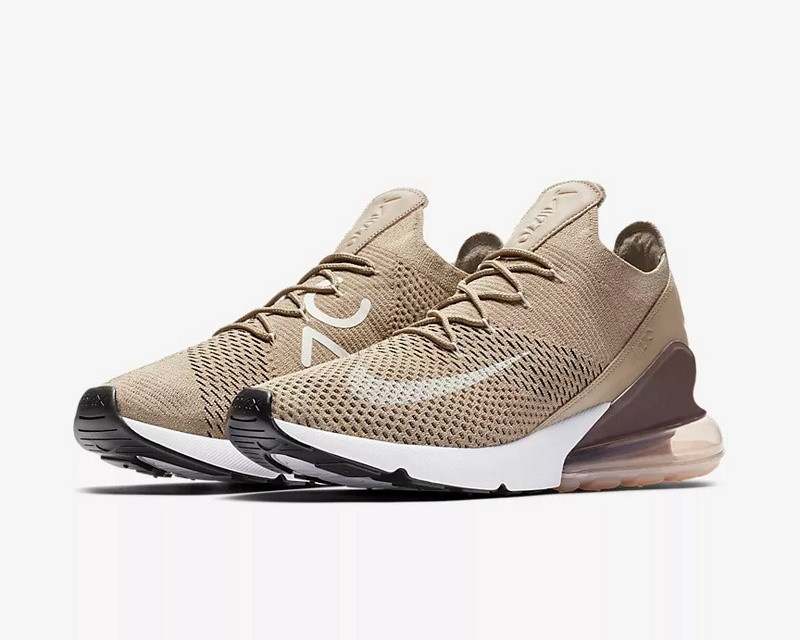 Nike Air Max 270 Flyknit Khaki Training 