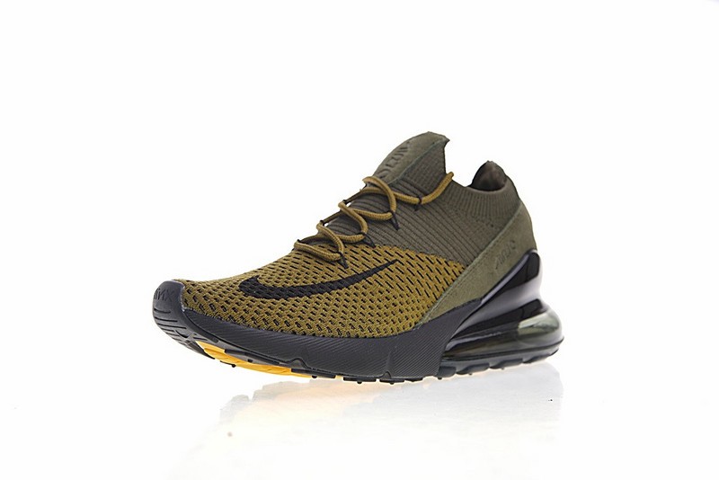 Nike Air Max 270 Flyknit Olive Green 