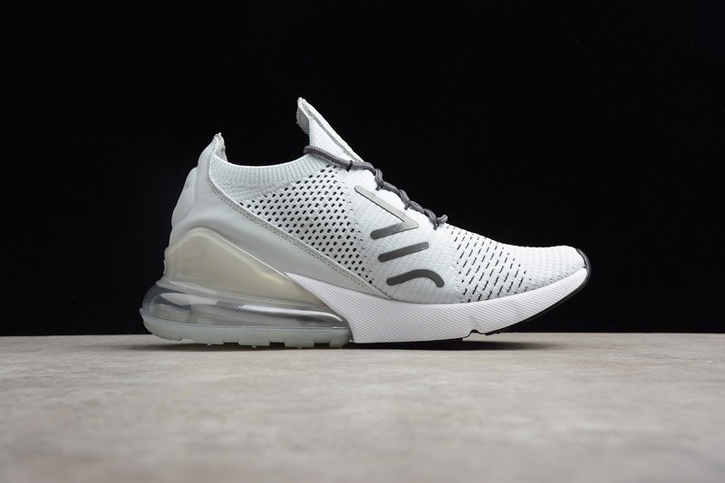 Nike air max 270 flyknit pure deals platinum/black-dark grey