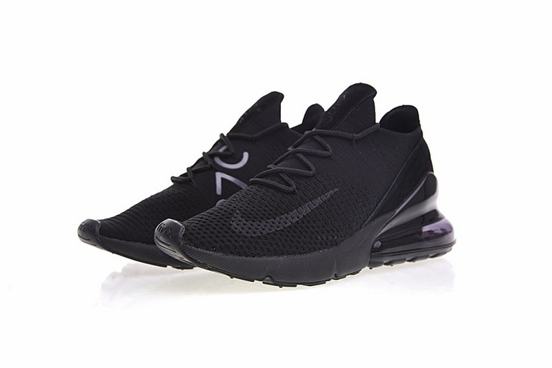 Nike Air Max 270 Flyknit Triple Black 