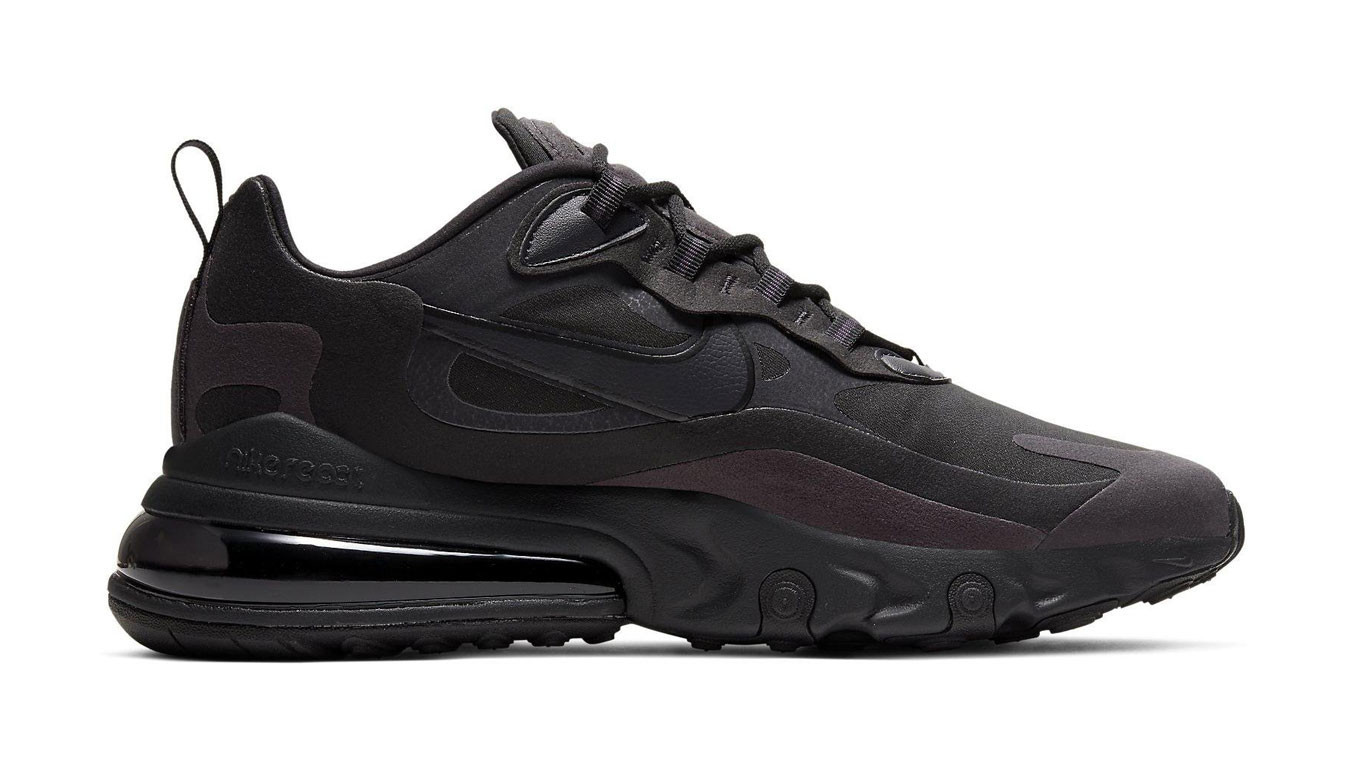 Nike comme des garcons nike air footscape black release date React Black  Oil Grey Running Shoes CI3866 - 003 - It s Air Max WHITE delivering again -  RvceShops