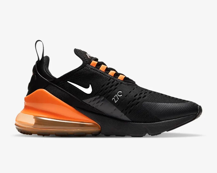 Air max 270 negro con naranja on sale