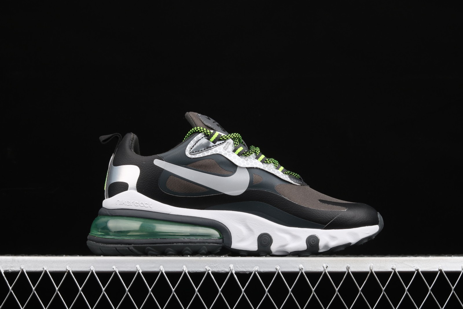Nike air max 270 flyknit homme sale argent