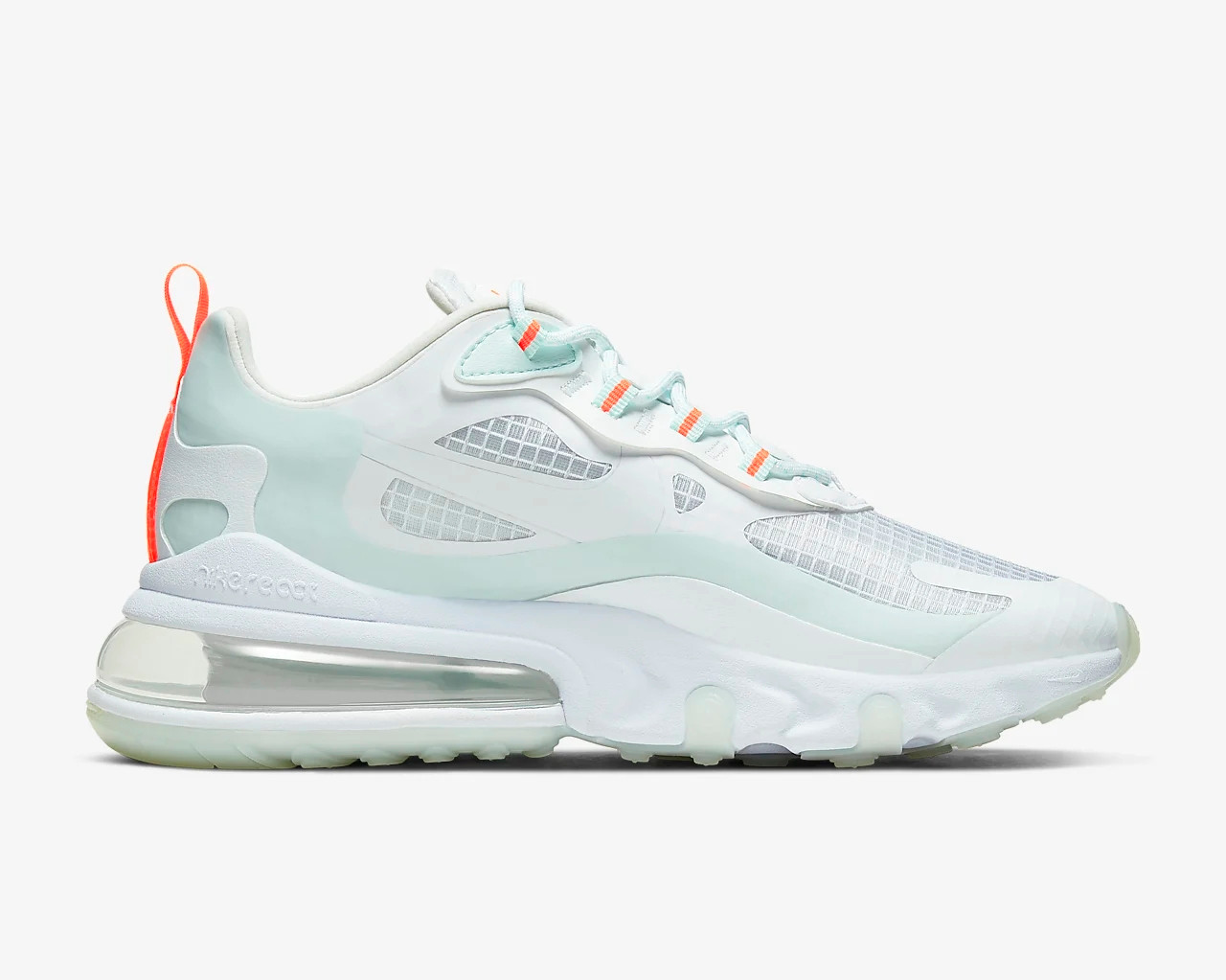 Air max react store 270 mint green