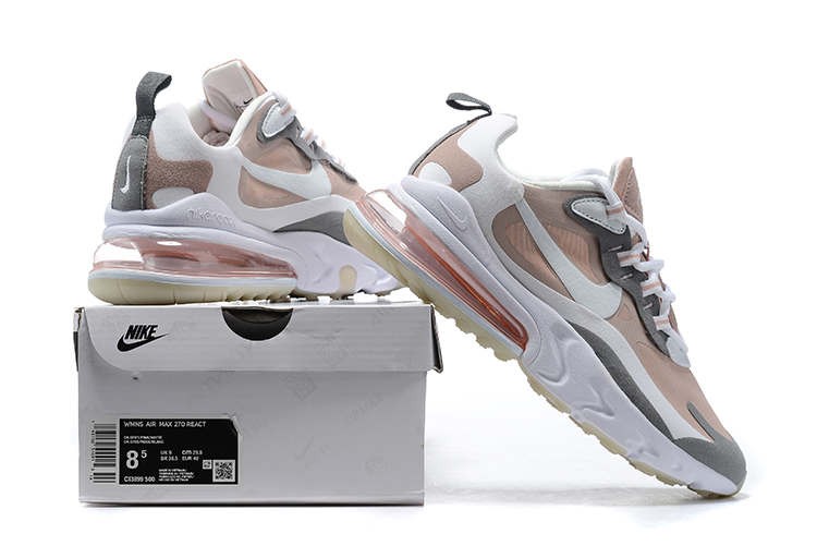 Nike coupons Air Max 270 React Summit White Cream Bone Grey