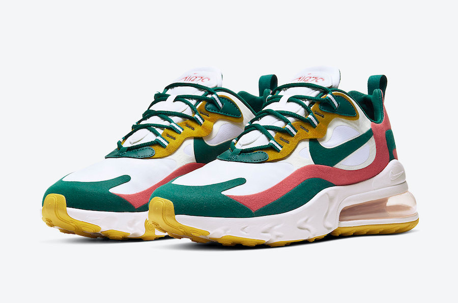 Nike Air Max 270 React Summit White 