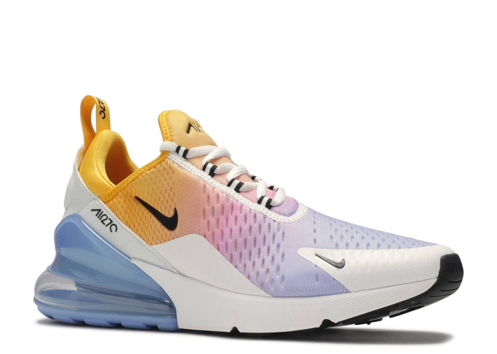 702 Nike Dark Air Max 270 Summer Gradient Blue University Black