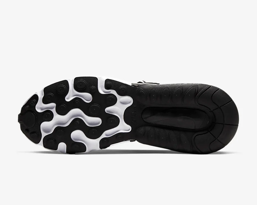 Nike Wmns Air Max 270 React Black White 