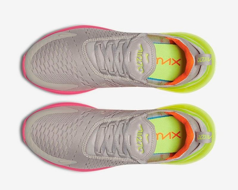 shox uomo ebay sale amazon store - StclaircomoShops 005 - Wmns Nike Air Max 270 Neon Tan Volt Pink Running Shoes AH6789
