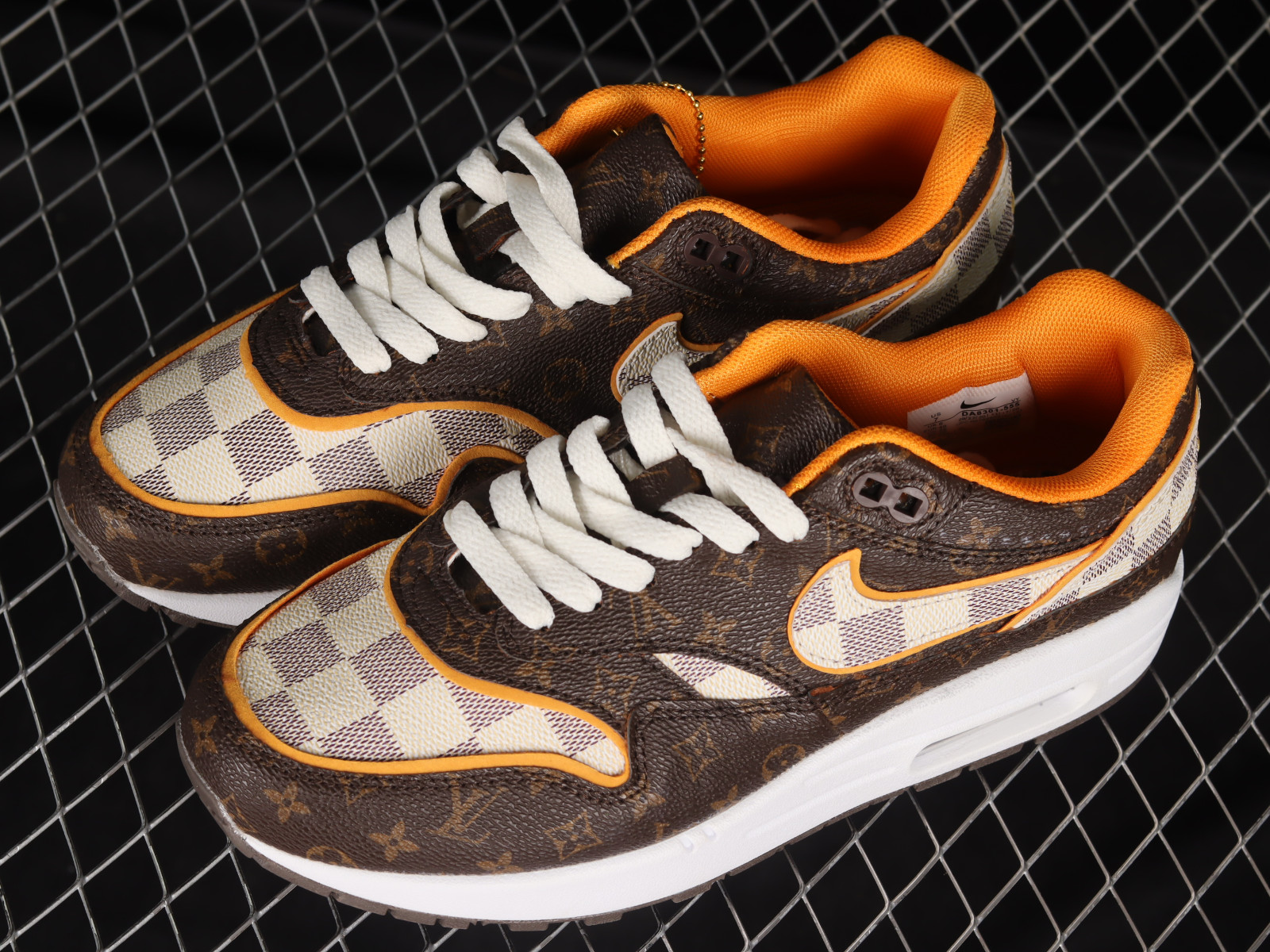 post office unit government LV x jordan Nike Air Max 1 Brown White Orange Metallic Gold DA8301 - jordan  Nike LeBron 10 Shoes Cheap - StclaircomoShops - 555