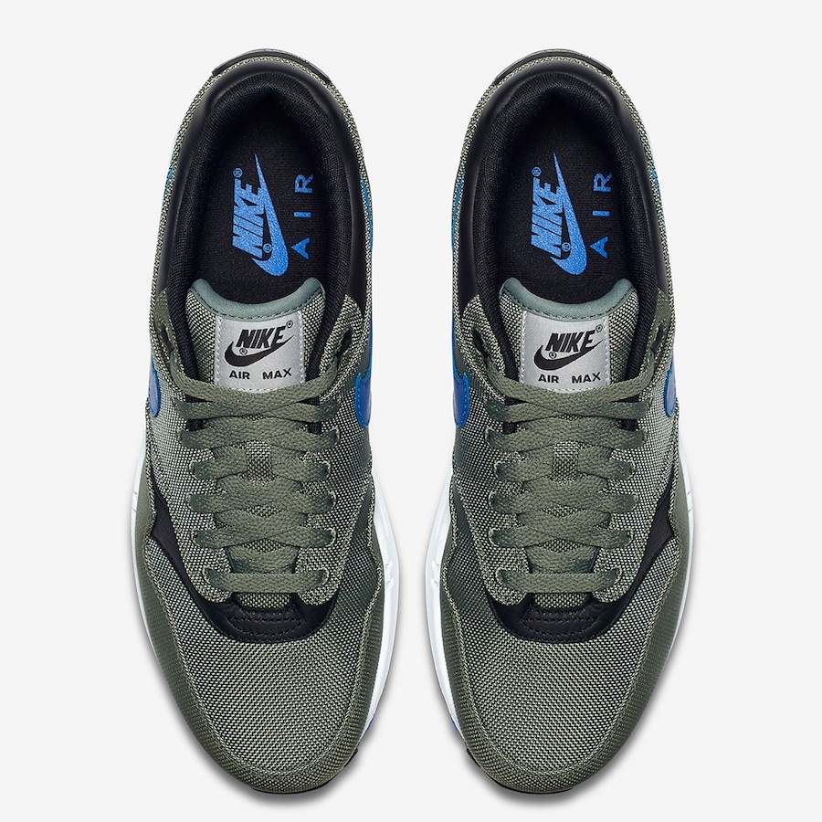 Air max 1 deals clay green white