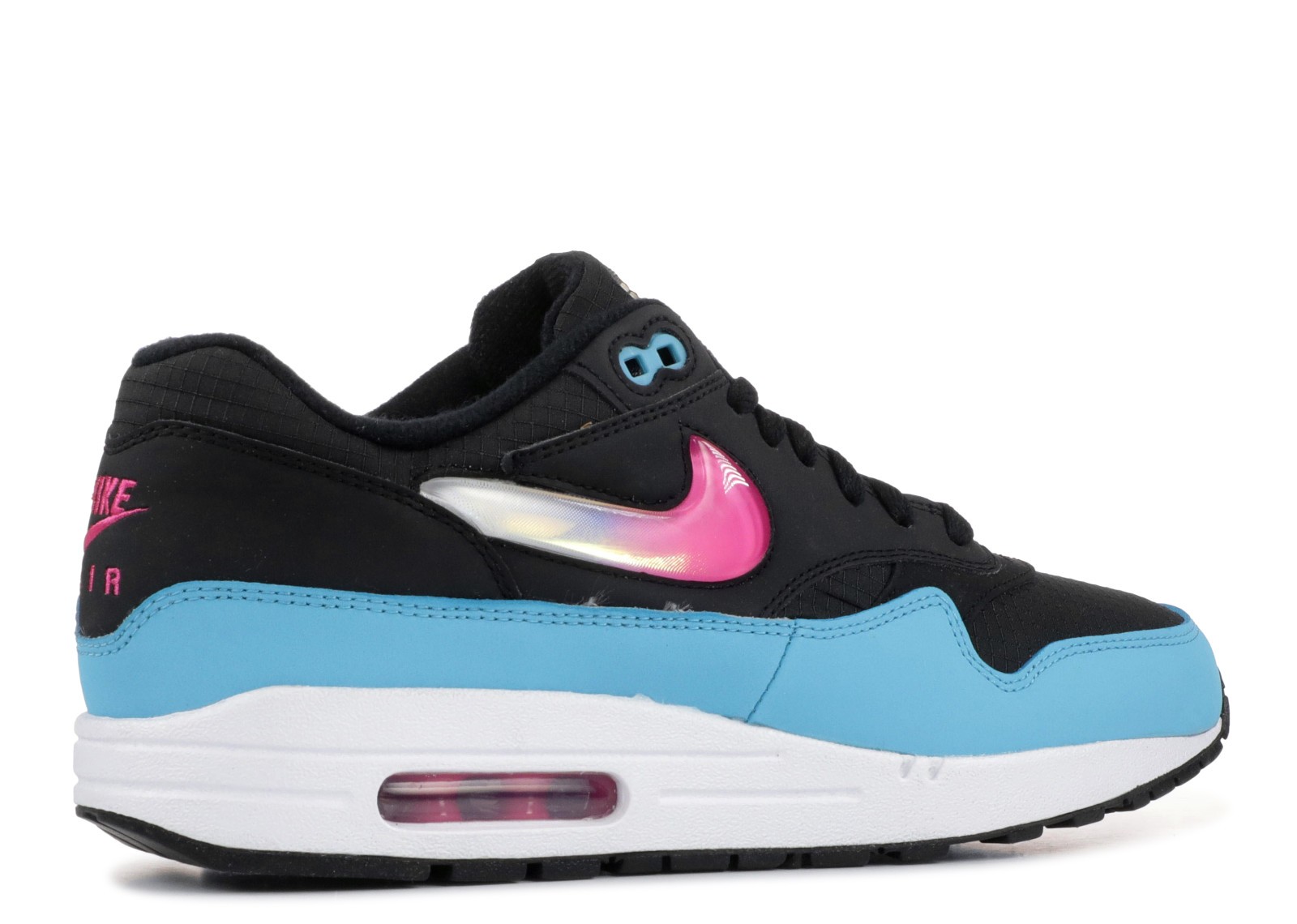 Nike Air Max 1 Jelly Swoosh Black 