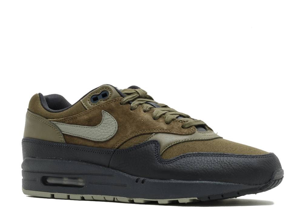 Nike air max 1 shop premium medium olive/dark stucco-anthracite