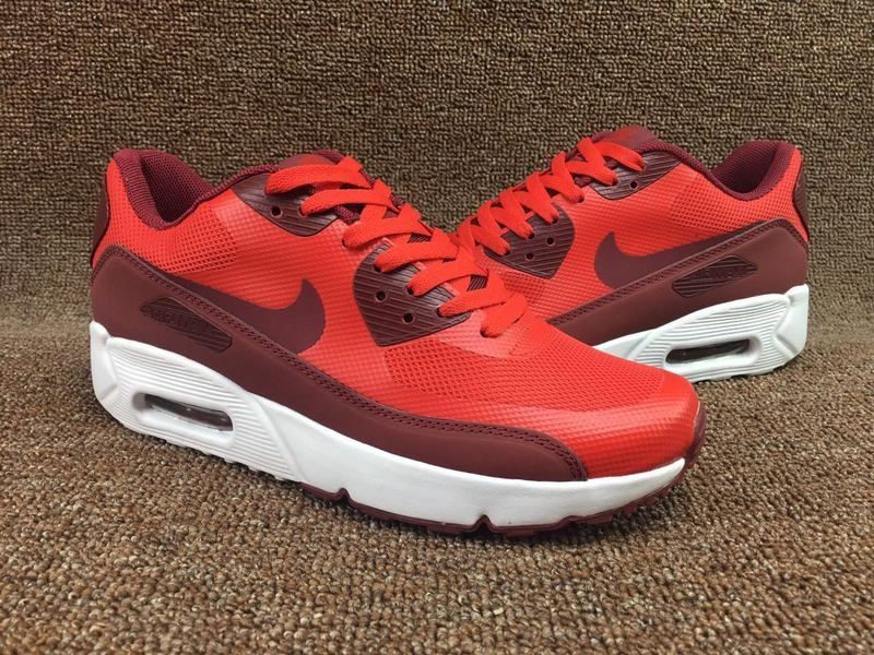 Nike Air Max 1 Ultra 2.0 Essential Red Wine White Men Shoes 875695