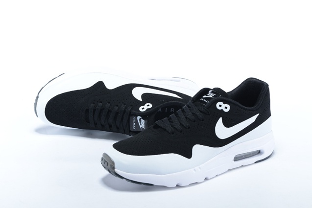 RvceShops - Nike Air Max 1 Ultra Moire Panda Tuxedo Black White 705297 -  001 - Blusa de Moletom Fechada Nike Trail Po H