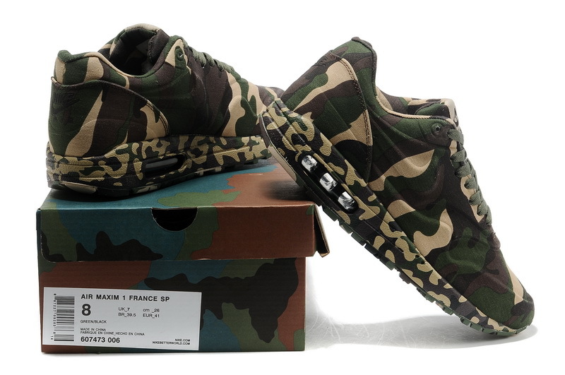 Nike Air Max 87 Camouflage green Men 