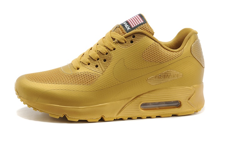 Nike Air Max 90 Hyperfuse QS Sport Metallic Gold 4TH Independence Day 613841 - 999 nike mercurial vapor 9 fireberry - StclaircomoShops