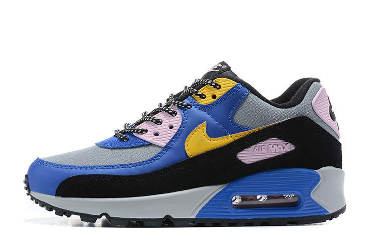 horno desarrollo de Raza humana 405 - StclaircomoShops - nike free trainer v7 vanderbilt score today - 2020  New Nike Air Max 90 Essential Grey Blue Yellow Pink Running Shoes CT1030
