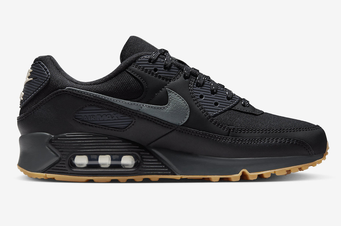 001 Nike Air Max 90 Black Anthracite Smoke Grey Gum Light Brown FV0387 Air Max 90 Other AcmShops EDIFICE NIKE Belted Packable 9 Volley Shorts 6