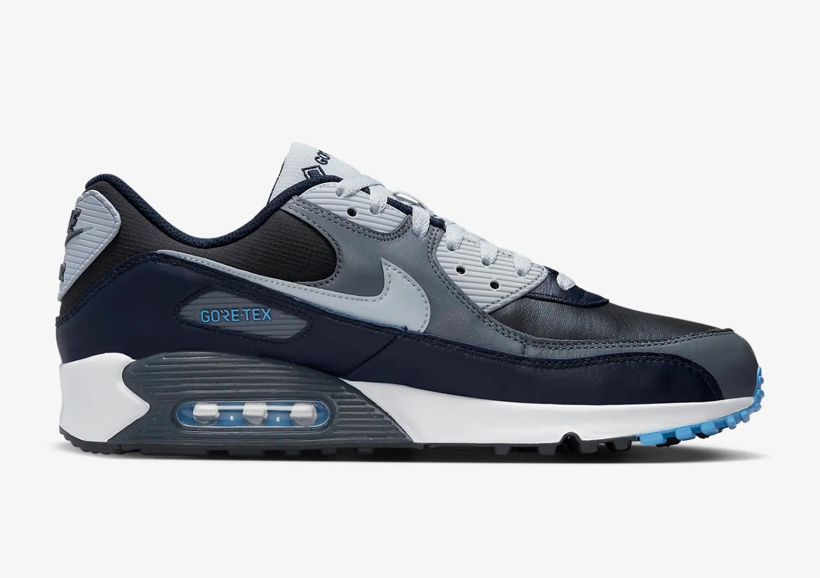 Nike zappos Air Max 90 Gore Tex Anthracite Obsidian Pure
