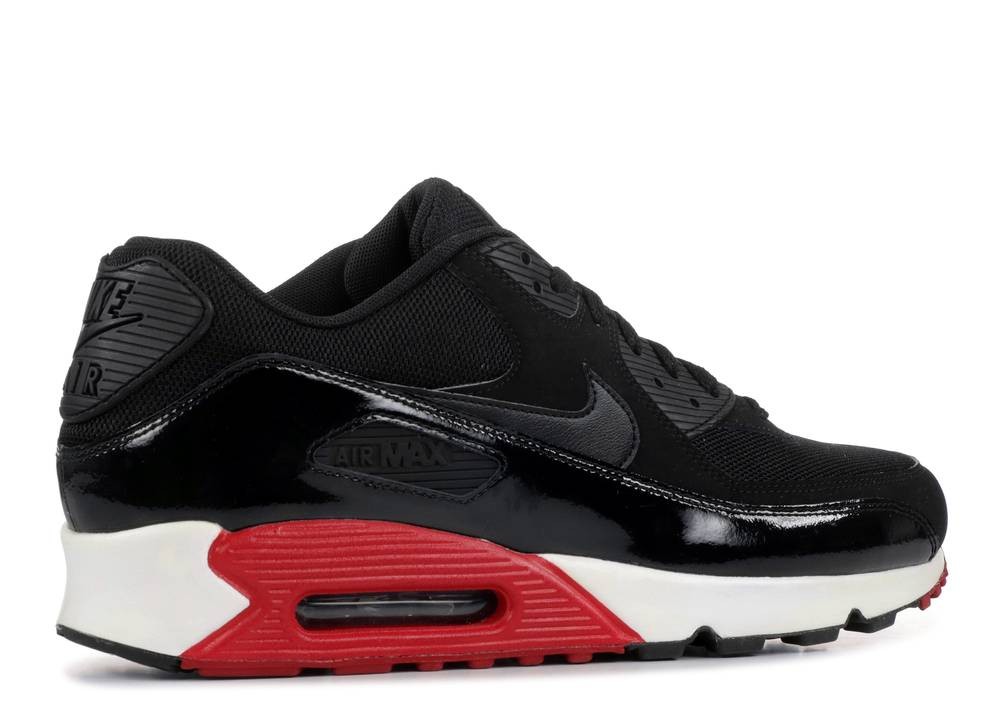 Nike Air Max 90 Essential Black Gym Red 