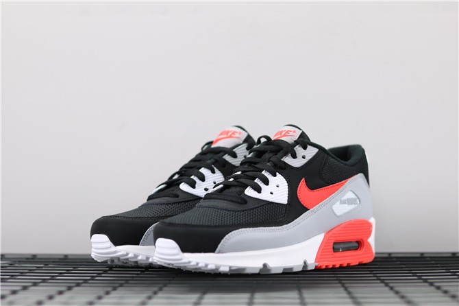 Air max 90 essential wolf grey / bright deals crimson - black