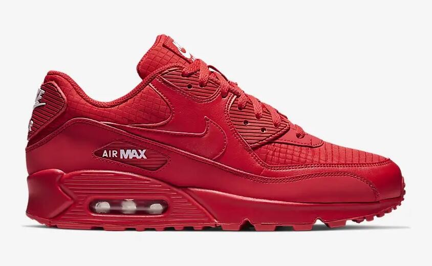 602 Nike Air Max 90 Essential University Red White AJ1285