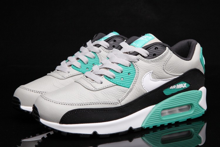 Nike Air Max 90 Essential Wolf Grey White Mint Green Classic