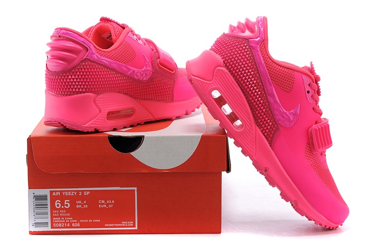 Sepsale - Nike Max Air Yeezy 2 SP Casual Shoes Lifestyle Sneakers Pink Red 508214 - Nike LeBron Icon QS John Elliott - 606