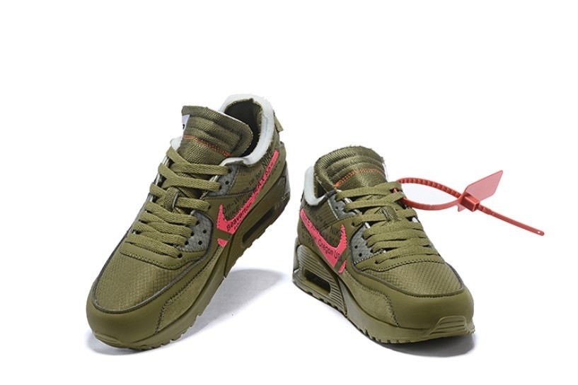 Air max 90 off white green new arrivals
