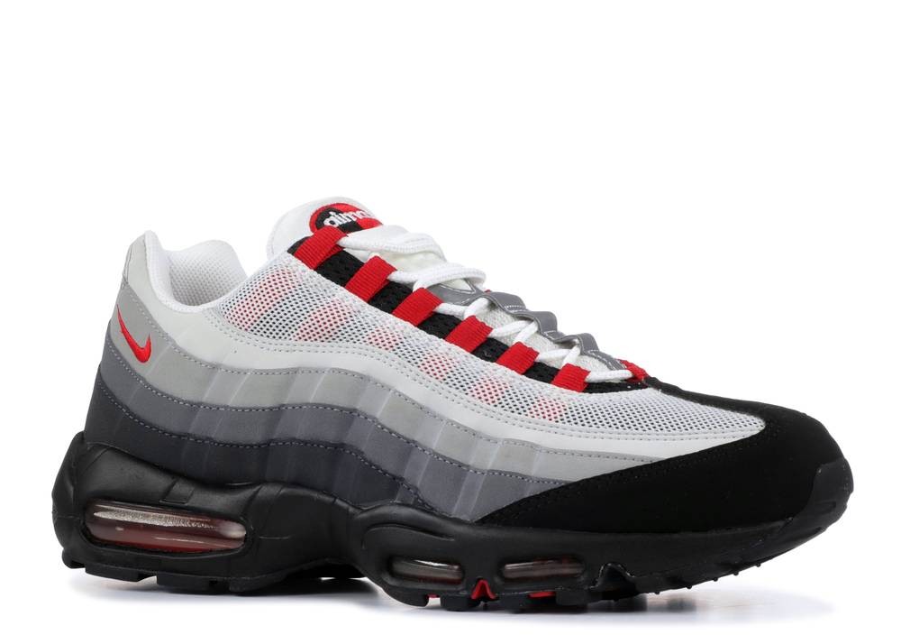 Nike air max 95 red and black clearance