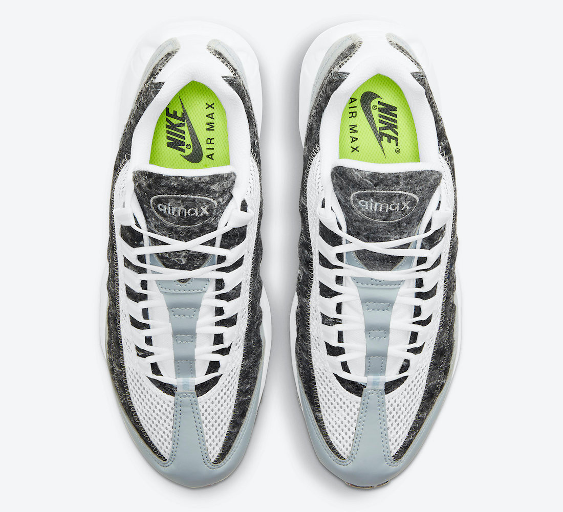 Nike Air Max 95 Crater White Dark Smoke 