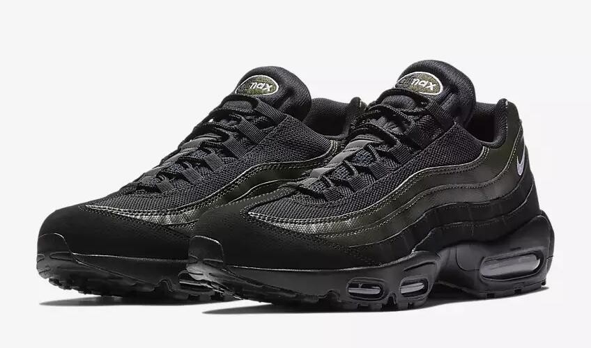 Nike air max hotsell 95 essential black/ white-sequoia
