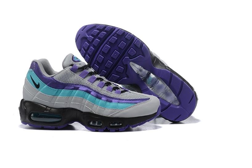 CdsprovidenciaShops Nike Air Max 95 Essential Grey Purple Green
