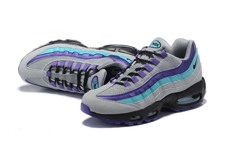 CdsprovidenciaShops Nike Air Max 95 Essential Grey Purple Green