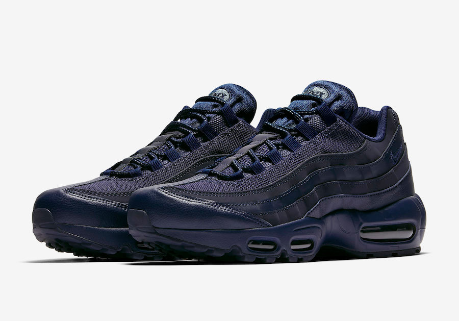 Nike air max 95 black navy obsidian on sale
