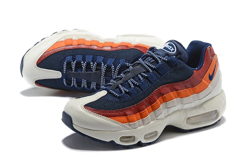 Air max clearance 95 bleu orange