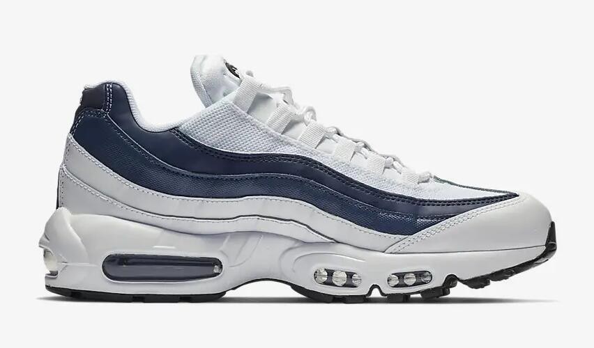 Air max 95 white navy online