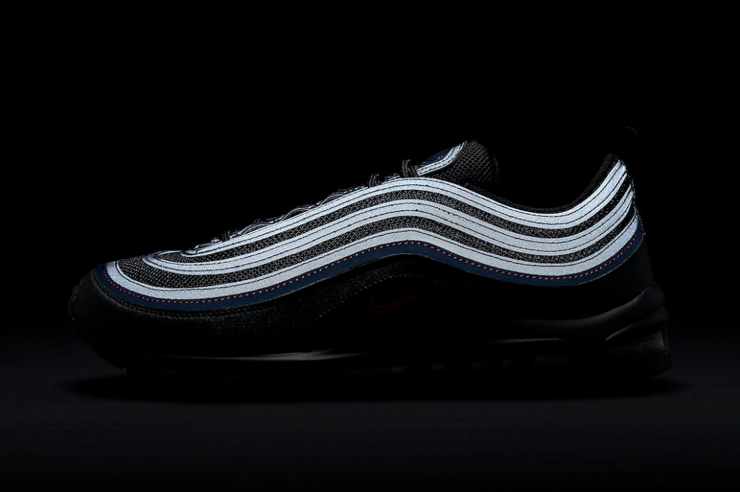 001 Nike Air Max 97 Black Dark Smoke Grey University Red DH4092 GaleriahitShops Air Max 97 The Nike Air VaporMax Gets A 2021 Update