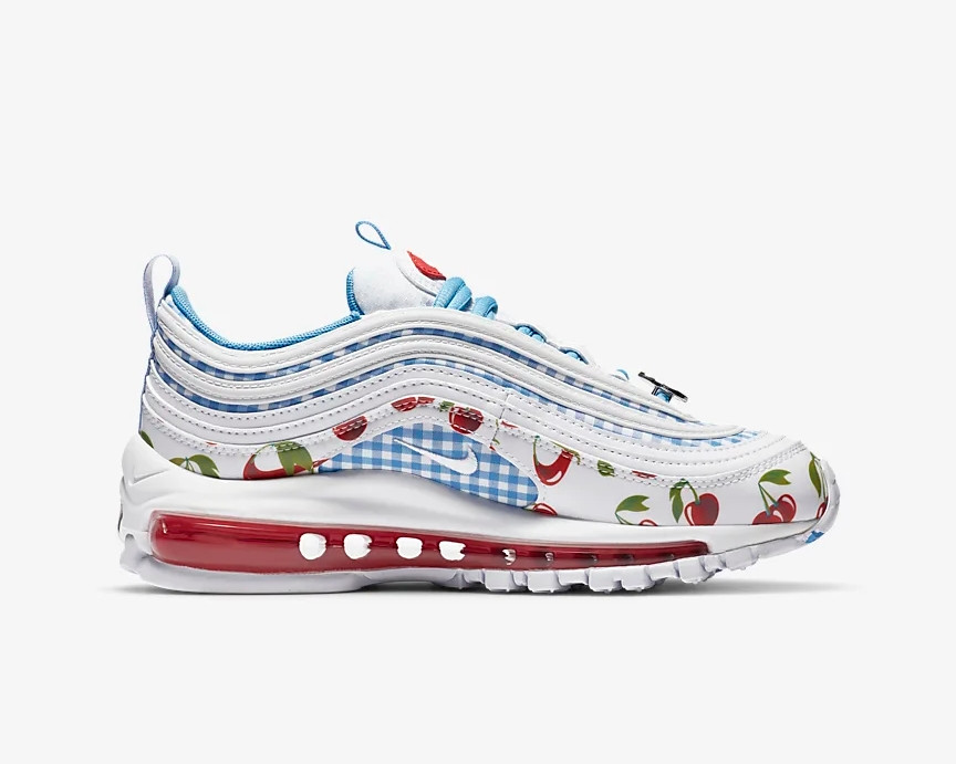 Cherry red air max 97 clearance