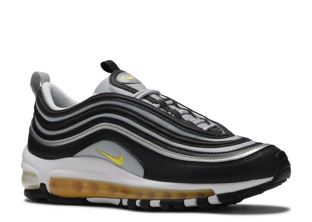 frequently Ownership Expect 010 - Nike Air Max 97 Gs Black Amarillo Silver Reflect White 921522 - nike  structure 15 womens size 7.5 - StclaircomoShops