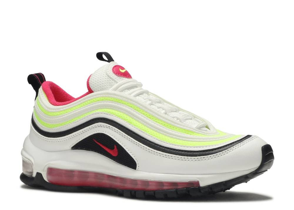 nike air max 97 white rush pink volt