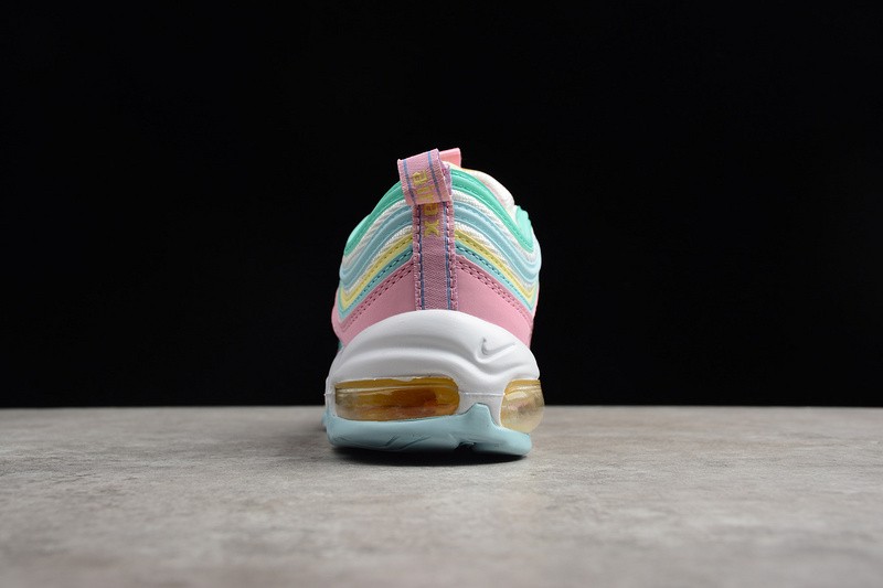 Air max 97 white red yellow green top